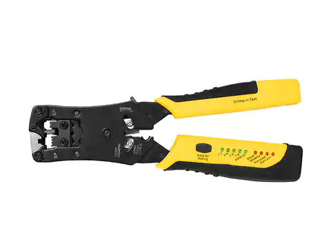 ⁨Crimping tool with cable tester. (1LM)⁩ at Wasserman.eu