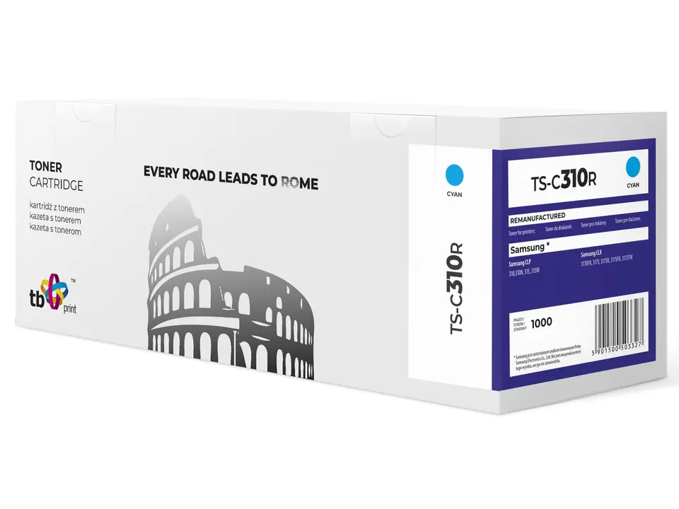 ⁨Toner do Samsung CLP310 TS-C310R CY ref.⁩ w sklepie Wasserman.eu