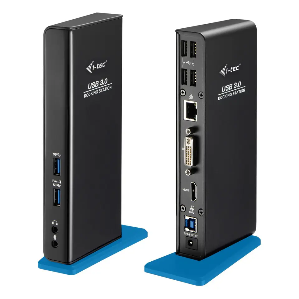 USB 3.0 Dual Docking Station HDMI DVI Full HD+ at Wasserman.eu