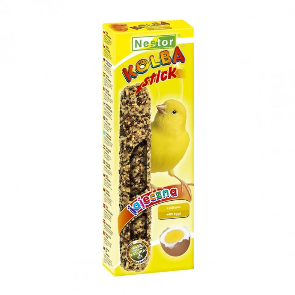 ⁨NESTOR FLASK EGG CANARY 85g⁩ at Wasserman.eu