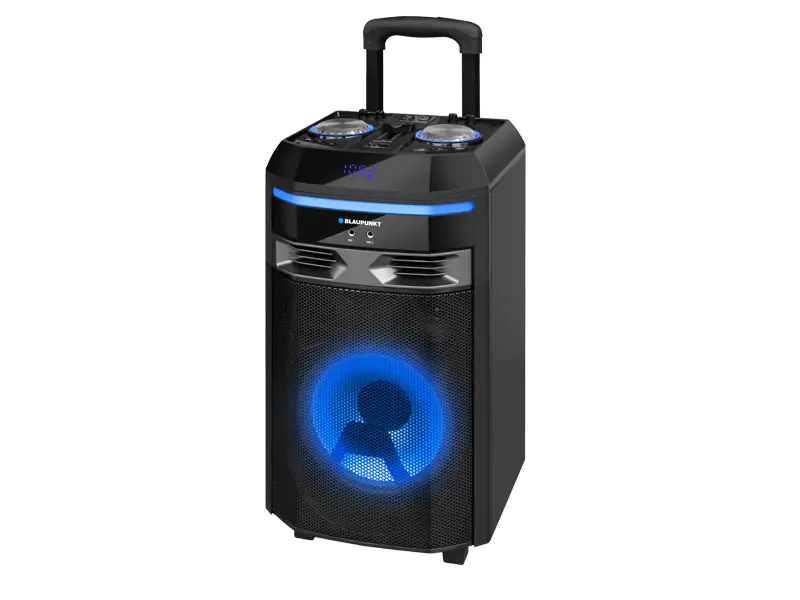 Bluetooth audio system with PS6 karaoke function at Wasserman.eu