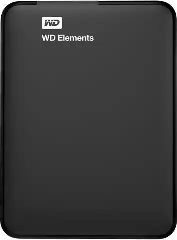 ⁨Western Digital WD Elements Portable external hard drive 1000 GB Black⁩ at Wasserman.eu