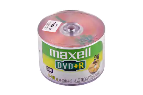 ⁨MAXELL DVD+R 4,7GB 16X SP*50 275736.30.TW⁩ at Wasserman.eu