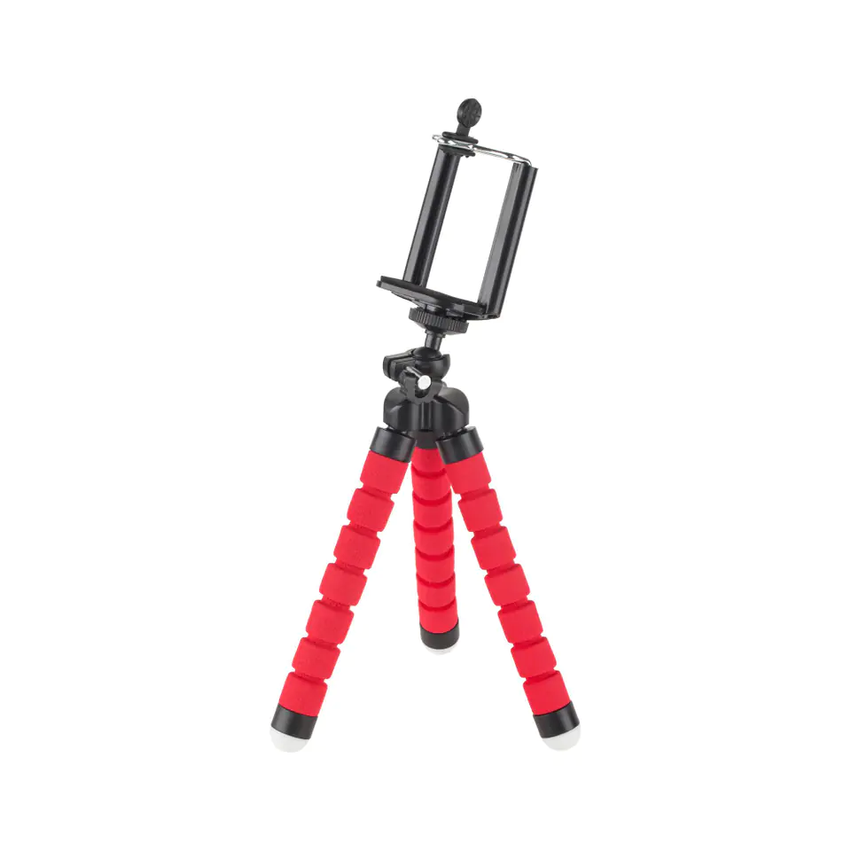 ⁨Tripod for phone / camera Kruger&Matz red⁩ at Wasserman.eu