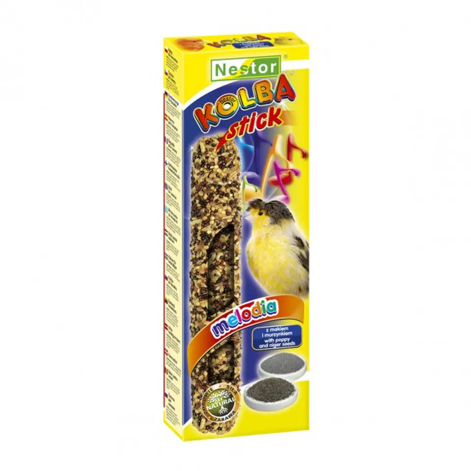 ⁨NESTOR STOCK CANARY POPPY AND NEGRO 85g⁩ at Wasserman.eu