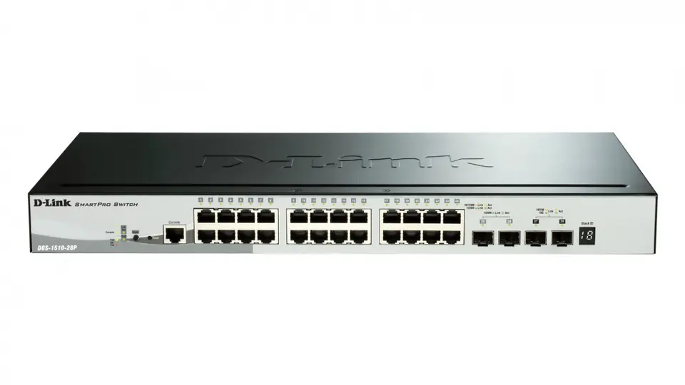 DGS-1510-28P PoE Switch 24xGb+2SFP+2xSFP+ at Wasserman.eu