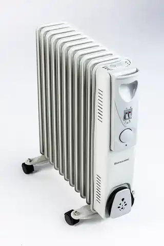 ⁨Ravanson OH-11 electric space heater Oil electric space heater Indoor White, Silver 2500 W⁩ at Wasserman.eu