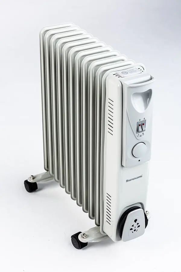 Ravanson OH-11 electric space heater Oil electric space heater Indoor White, Silver 2500 W at Wasserman.eu
