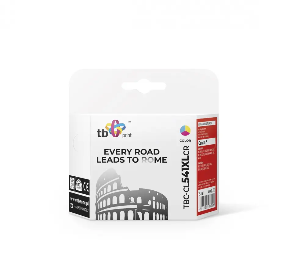 ⁨Tusz do Canon CL-541XL TBC-CL541XLCR Kolor ref.⁩ w sklepie Wasserman.eu