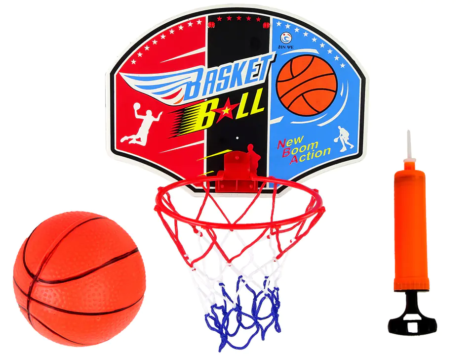 Zestaw Do Koszykówki Tablica Do Kosza Basketball Składany Kosz w sklepie Wasserman.eu