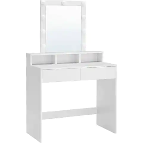 ⁨Dressing table with mirror and lighting white⁩ at Wasserman.eu