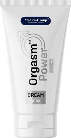 ⁨Intimate cream for a strong and long erection Orgasm Power for Men 50ml⁩ at Wasserman.eu