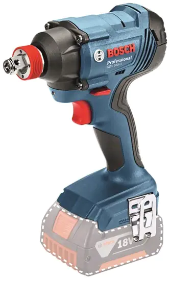 ⁨CORDLESS IMPACT WRENCH GDX 180-LI 0*AH 1/2''+1/4''⁩ at Wasserman.eu