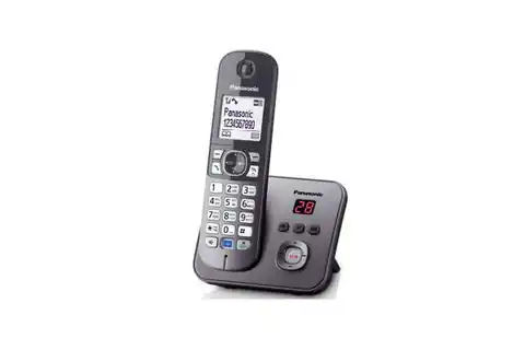 ⁨Panasonic KX-TG6821 DECT phone Grey⁩ at Wasserman.eu
