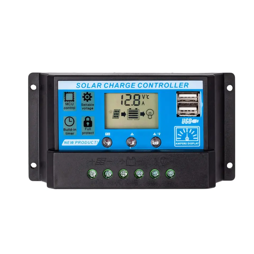 Regulator solarny SOL PWM 20A + 2xUSB w sklepie Wasserman.eu