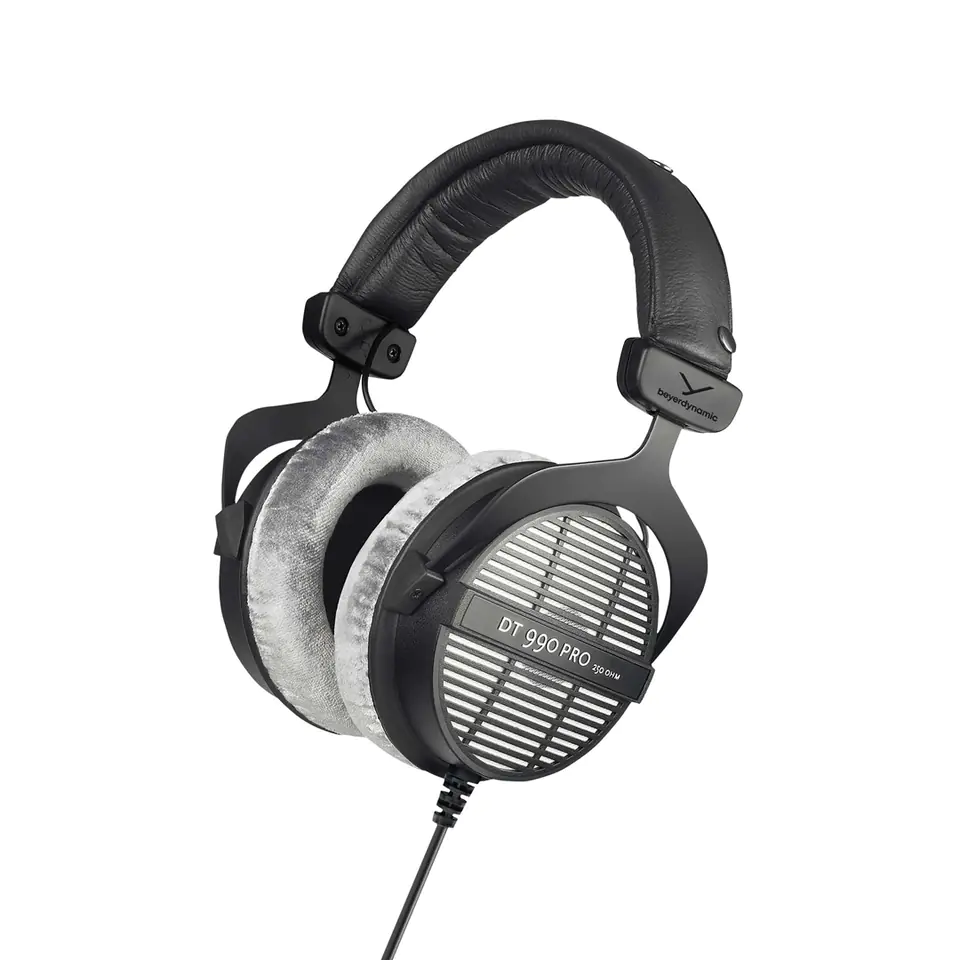 ⁨Beyerdynamic DT 990 PRO Headphones Wired Head-band Music Black, Grey⁩ at Wasserman.eu