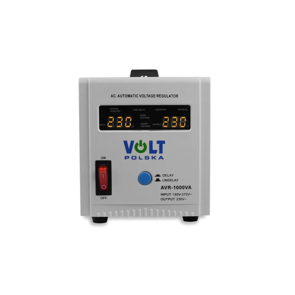 ⁨VOLTAGE STABILIZER AVR 1000VA 8-11%⁩ at Wasserman.eu