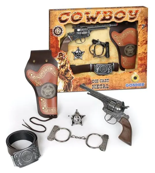 ⁨Gonher 5-piece cowboy set⁩ at Wasserman.eu