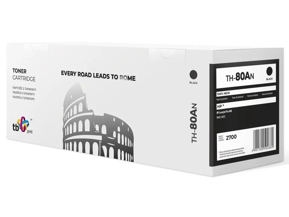 Toner do HP LJ Pro 400 TH-80AN BK 100% nowy w sklepie Wasserman.eu