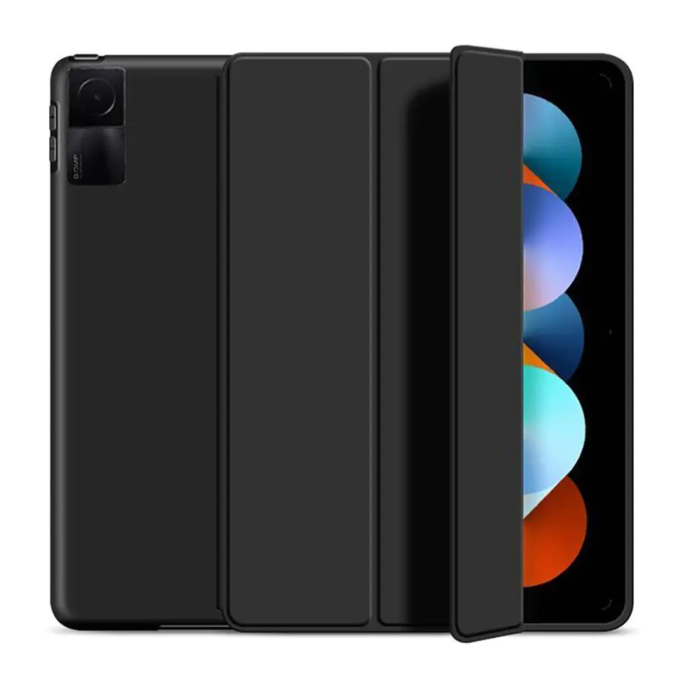 ⁨Etui XIAOMI REDMI PAD 10.6 Tech-Protect SmartCase czarne⁩ w sklepie Wasserman.eu