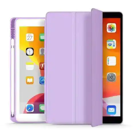 ⁨iPad Case 10.2" 2019 / 2020 / 2021 Tech-Protect SC Pen purple⁩ at Wasserman.eu