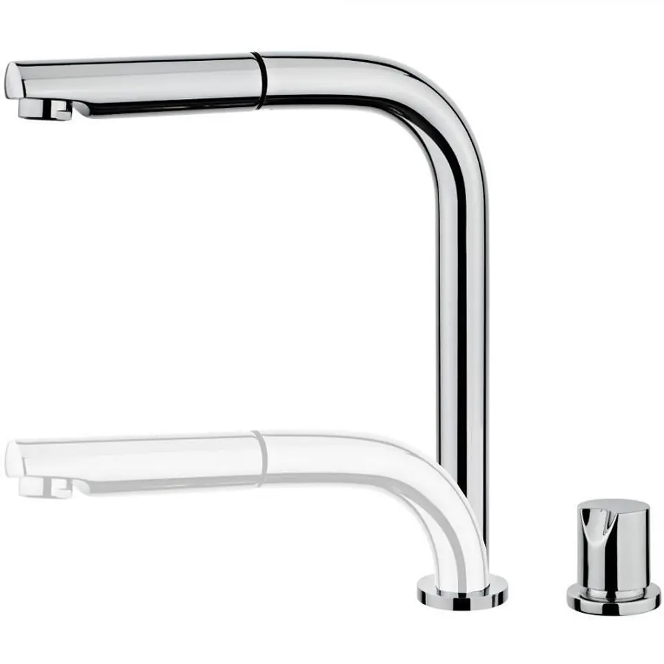 Kitchen faucet AUK 983 chrom at Wasserman.eu