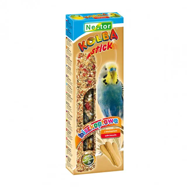 ⁨NESTOR FLASK PARROT SMALL SPONGE CAKE 85g⁩ at Wasserman.eu