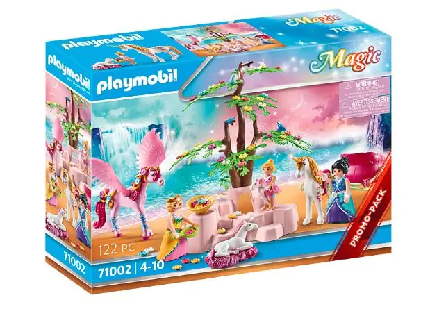 ⁨Blocks Magic 71002 Magic figurines set - Unicorn carriage with pegasus⁩ at Wasserman.eu