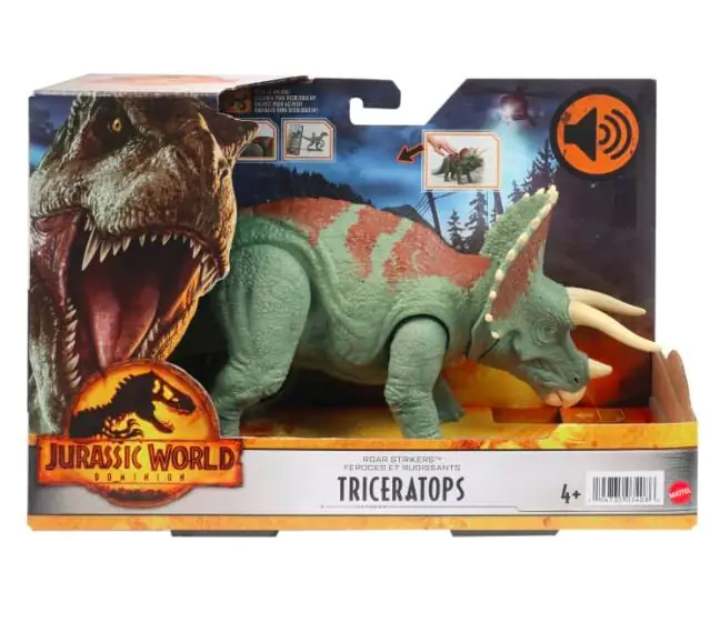 ⁨Figurka Jurassic World Triceratops Dziki ryk⁩ w sklepie Wasserman.eu