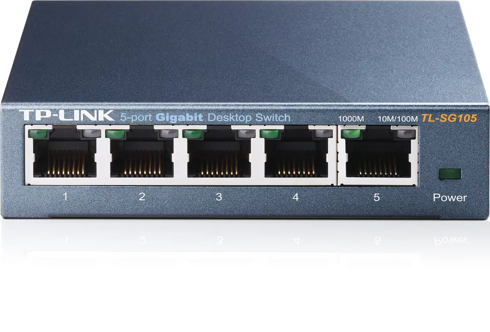 5-Port 10/100/1000Mbps Desktop Switch TL-SG105 at Wasserman.eu