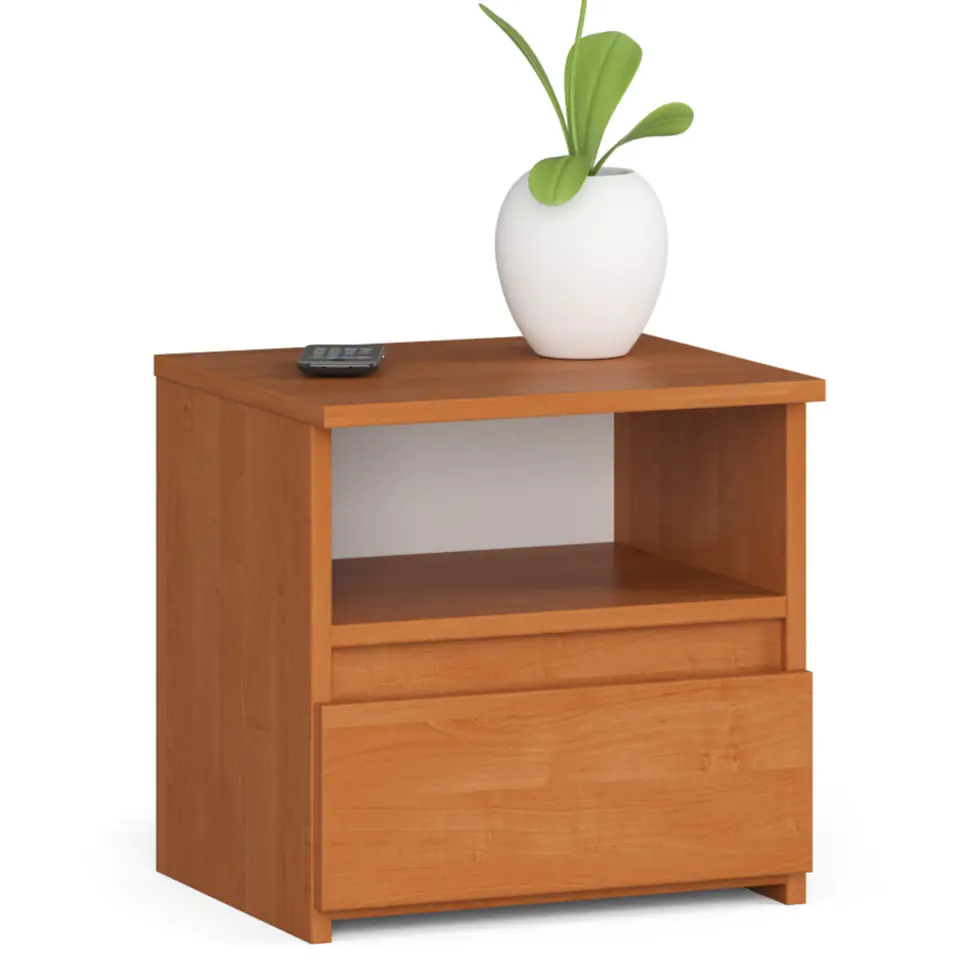 ⁨Bedside table CL1 40 cm 1 drawer - alder⁩ at Wasserman.eu