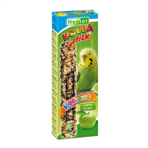 ⁨NESTOR Kolb für kleine Papageien mit Äpfeln 2 Stück [PMJB]⁩ im Wasserman.eu