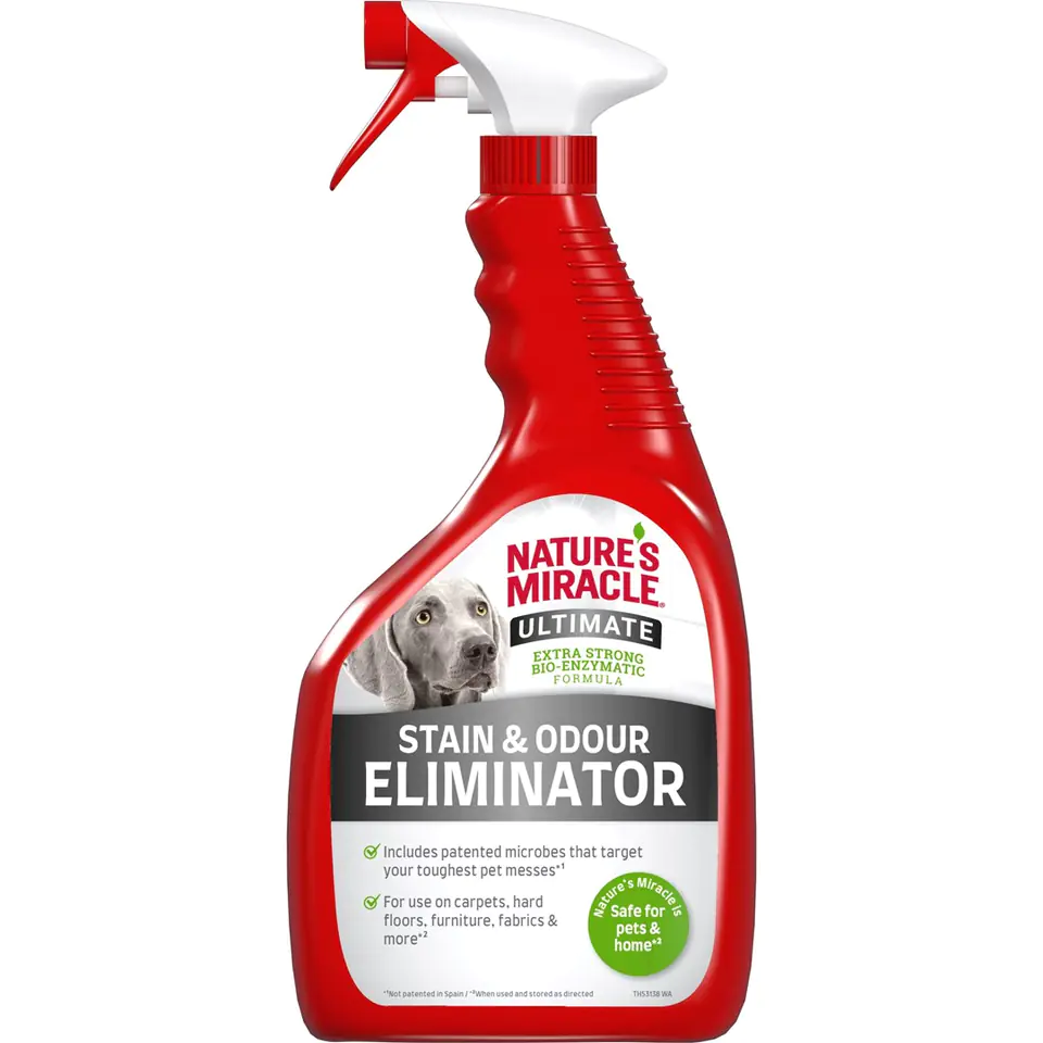 ⁨NATURE'S MIRACLE Stain&Odour Remover Dog - Spray for cleaning and removing dirt  - 946 ml⁩ at Wasserman.eu