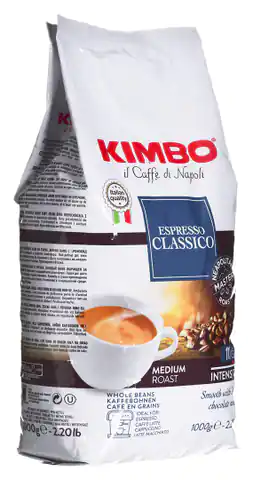 ⁨Kawa Kimbo Espresso Classico 1 kg, Ziarnista⁩ w sklepie Wasserman.eu