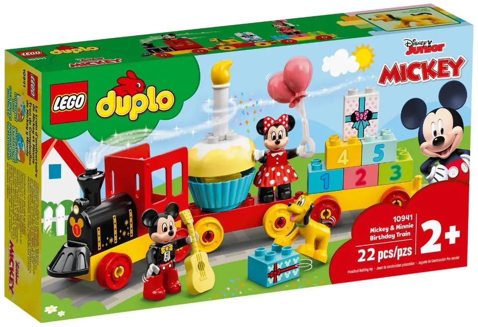 ⁨LEGO DUPLO 10941 Urodzinowy pociąg myszek Miki i Minnie⁩ w sklepie Wasserman.eu