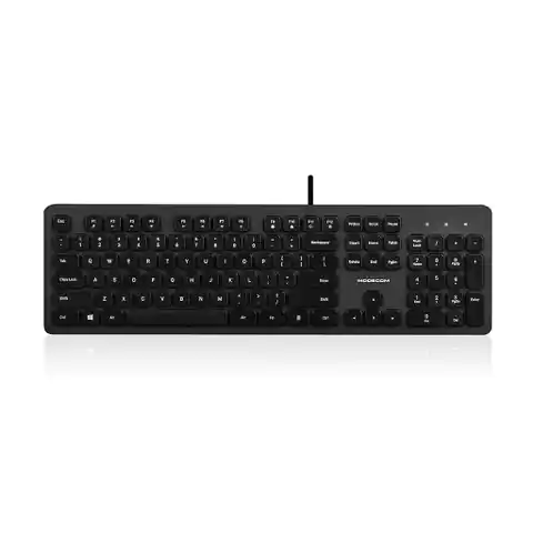 ⁨Modecom 5200U wired keyboard black⁩ at Wasserman.eu