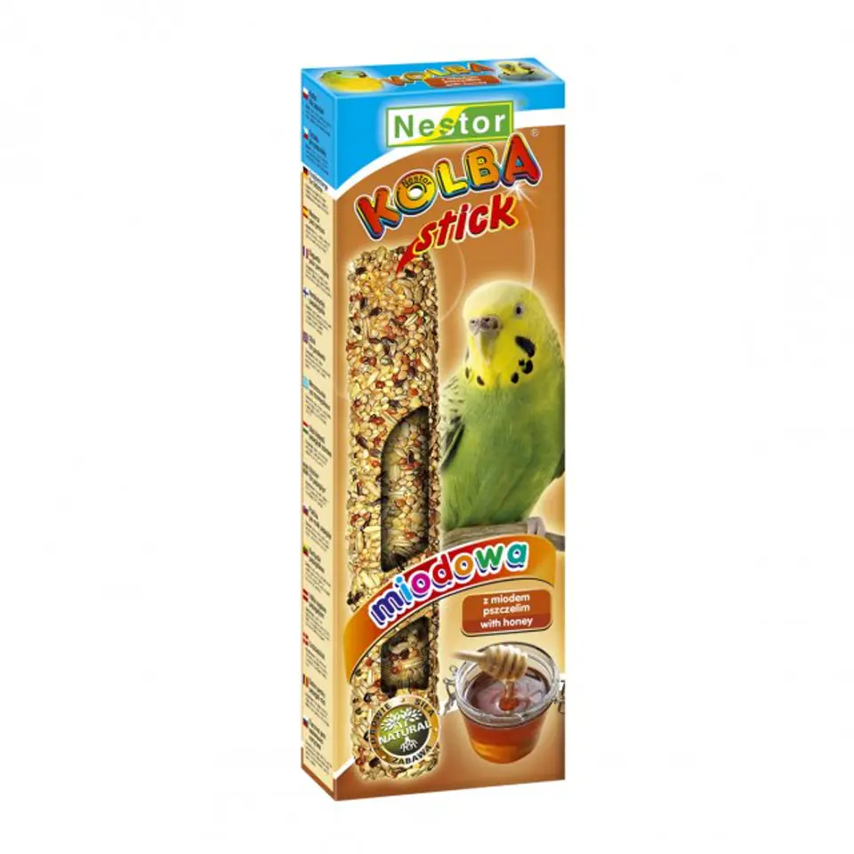 ⁨NESTOR FLASK PARROT SMALL HONEY 85g⁩ at Wasserman.eu