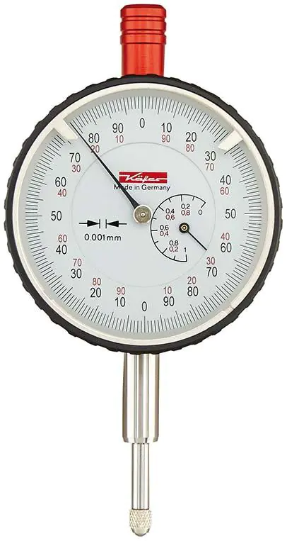 ⁨Czujnik zegarowy,precyz. FM1000T z odwrotnym odciaznikiem sprezynowymKÄFER⁩ w sklepie Wasserman.eu