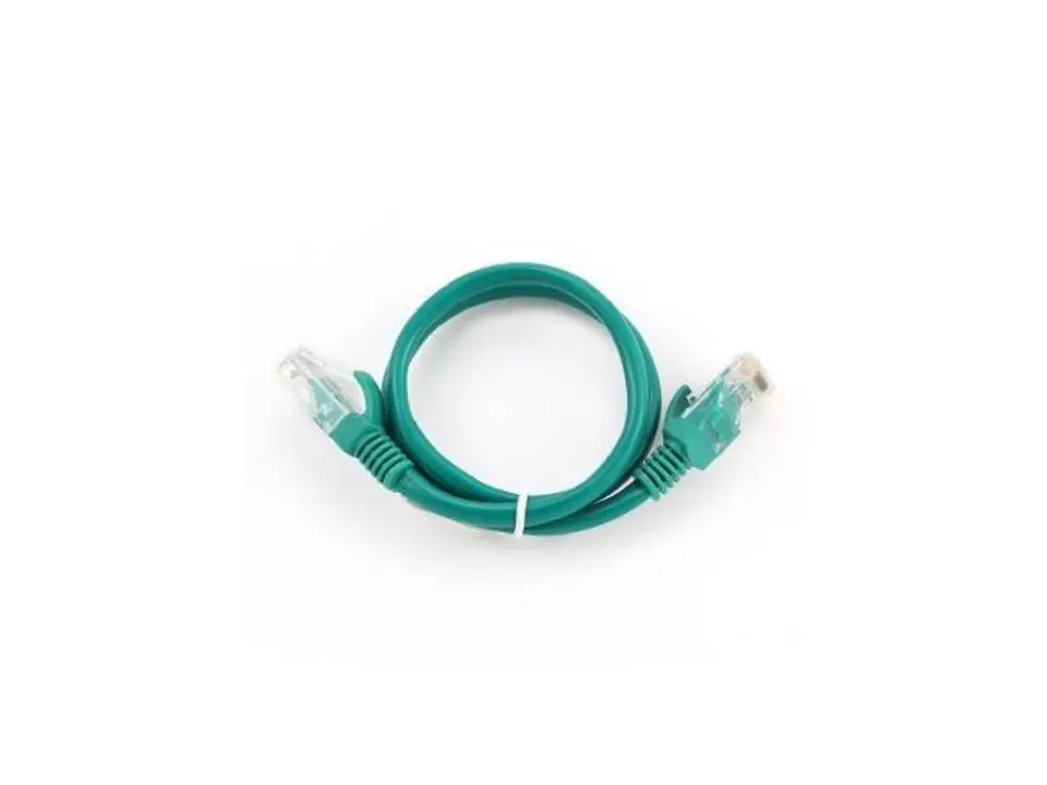 ⁨Patch cord cat.5e 0.25M green⁩ at Wasserman.eu