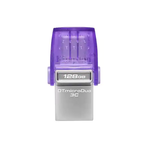 ⁨Pendrive USB Data Traveler MicroDuo 3C G3 128GB USB-A/USB-C⁩ at Wasserman.eu
