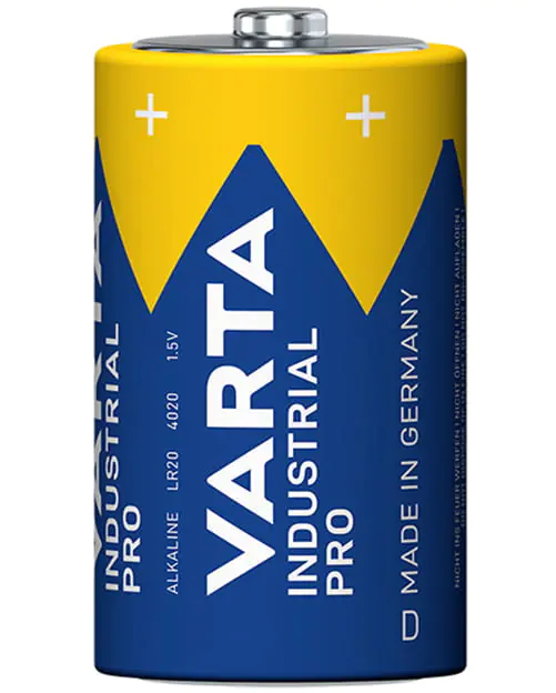 ⁨Alkaline battery D LR20 Varta INDUSTRI⁩ at Wasserman.eu