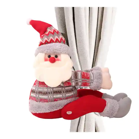 ⁨Mikołaj krasnal świąteczny Boże Narodzenie na Rzep 34 cm Wzory Norweskie KSN38⁩ w sklepie Wasserman.eu