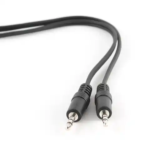 ⁨Gembird 1.2m, 3.5mm/3.5mm, M/M Audio-Kabel 1,2 m Schwarz⁩ im Wasserman.eu