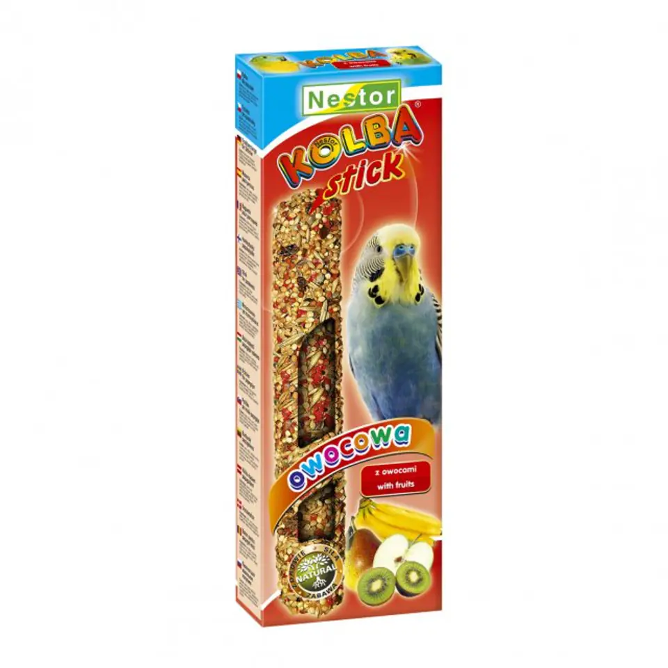 ⁨NESTOR COB SMALL FRUIT PARROT 85g⁩ at Wasserman.eu