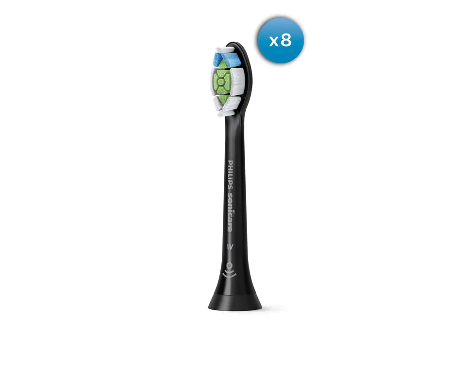 ⁨Philips Sonicare W2 Optimal White HX6068/13 8-pack sonic toothbrush heads⁩ at Wasserman.eu