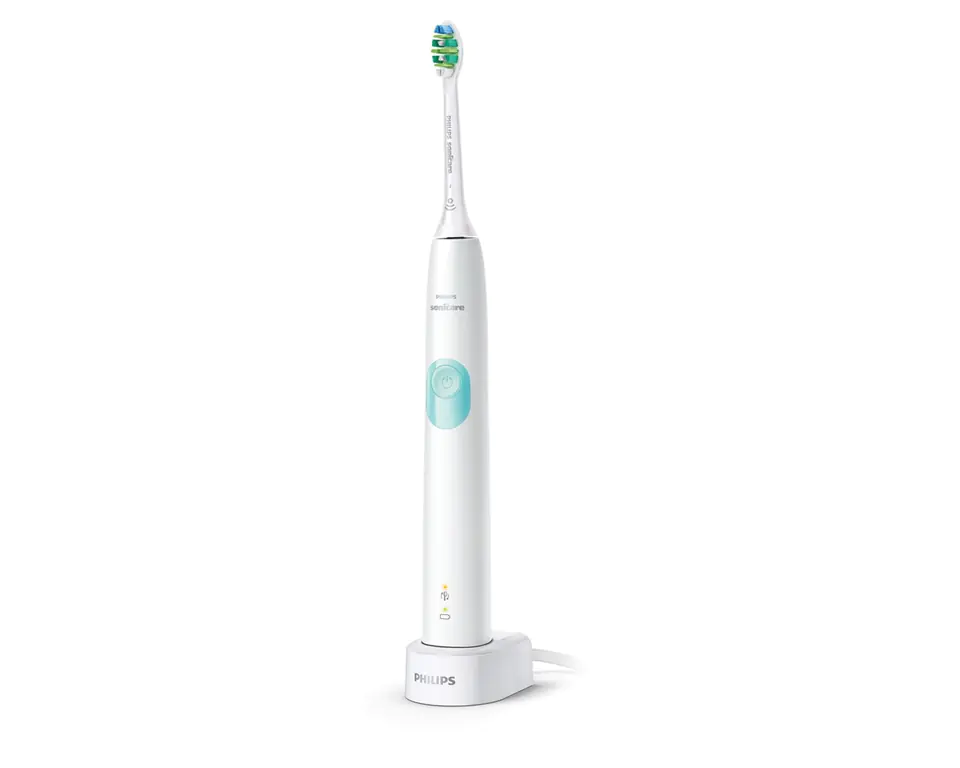 ⁨Philips 4300 series HX6807/63 electric toothbrush Adult Sonic toothbrush White⁩ at Wasserman.eu