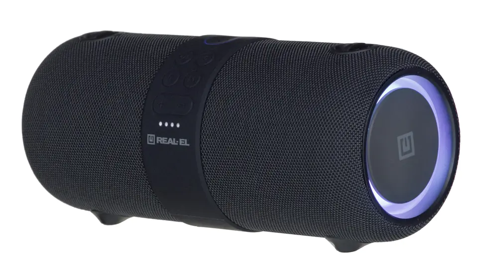 ⁨REAL-EL X-735 Black Portable Speaker⁩ at Wasserman.eu