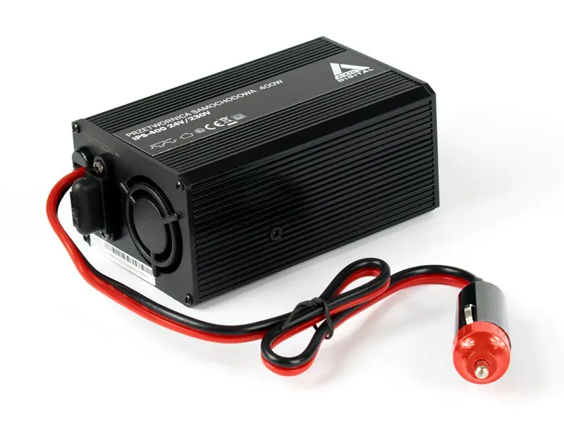 Samochodowa przetwornica napięcia 24 VDC / 230 VAC IPS-400 400W w sklepie Wasserman.eu