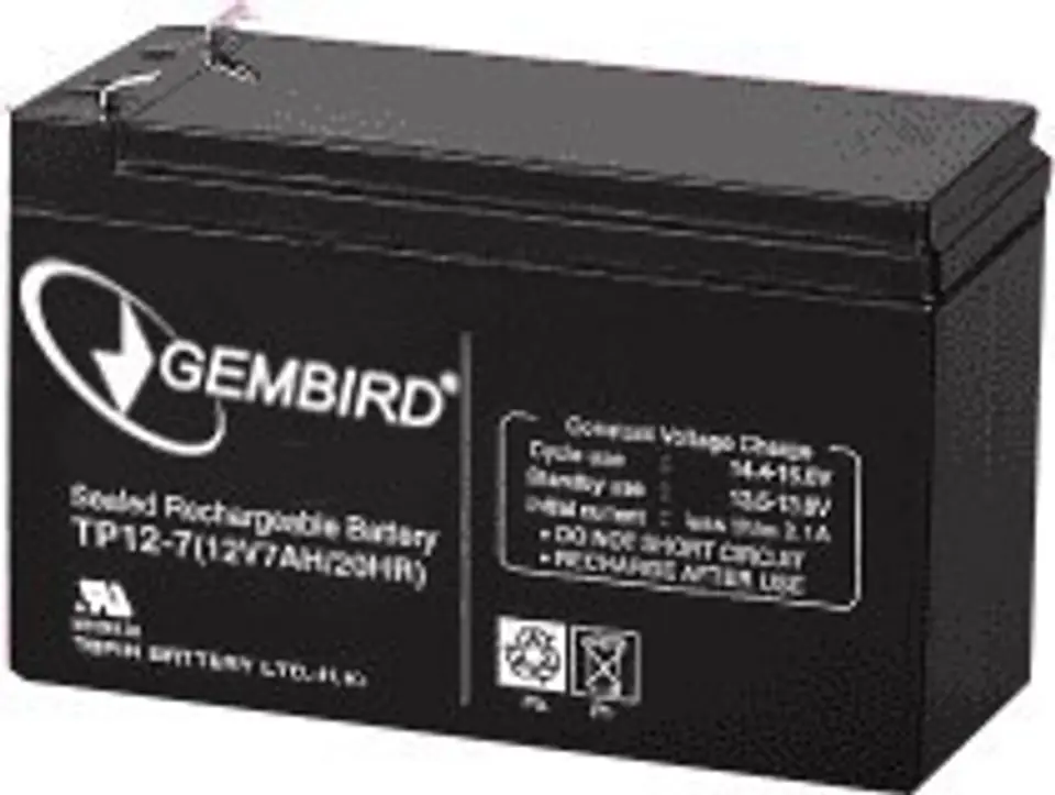 ⁨Rechargeable battery 12V/7.5AH⁩ at Wasserman.eu