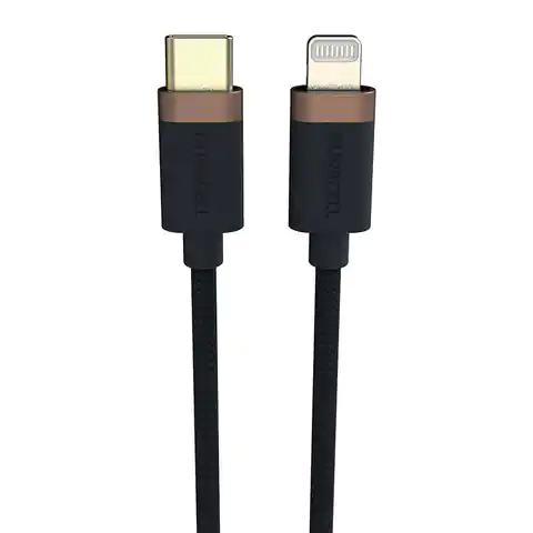 ⁨Kabel USB-C do Lightning Duracell 1m (czarny)⁩ w sklepie Wasserman.eu